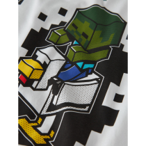 NAME IT Minecraft T-shirt Jun Bright White